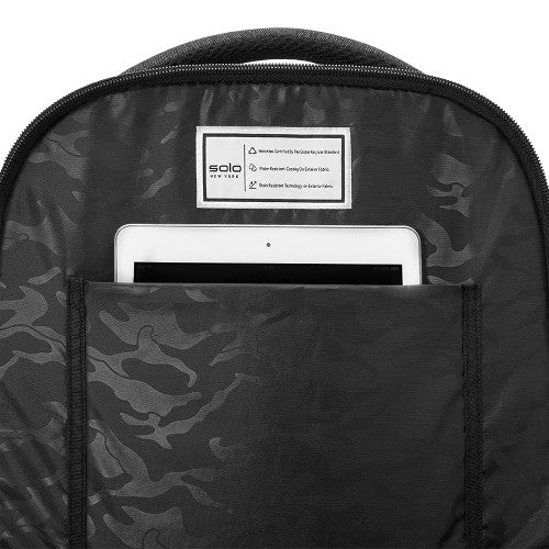 Solo New York Unisex's Re:Discover Laptop Backpack, Grey, Fits up to 15.6"