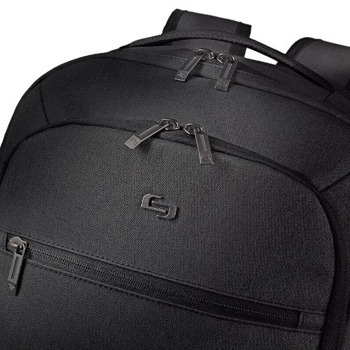 Solo Grand Travel Backpack 17.3", Grey, One Size, Grand Travel Tsa Backpack