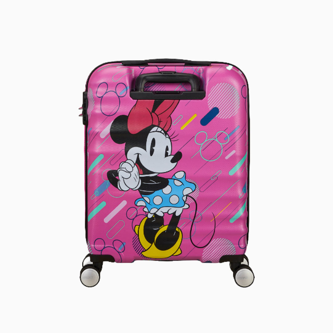 American Tourister Disney 4 Wheel Cabin Suitcase - Minnie Future Pop
