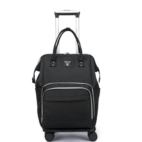 Peter James 4 Wheel Trolley Backpack Your Stylish Travel Companion