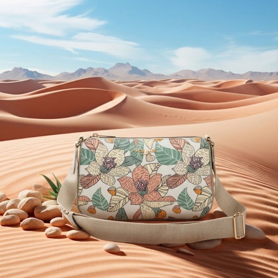 Peter James Printed Shoulder Bag