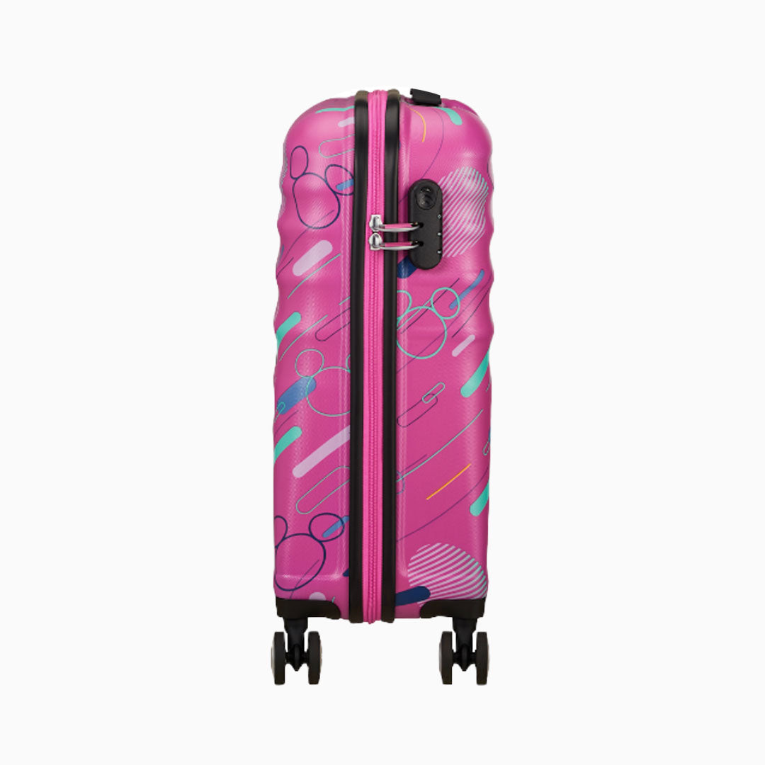 American Tourister Disney 4 Wheel Cabin Suitcase - Minnie Future Pop
