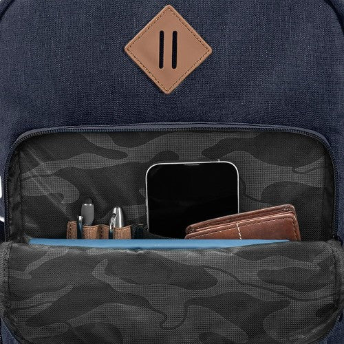 Eco-Friendly Solo Fresh Backpack – Recycled PET, 15.6" Laptop Fit, 19L Capacity (Black)