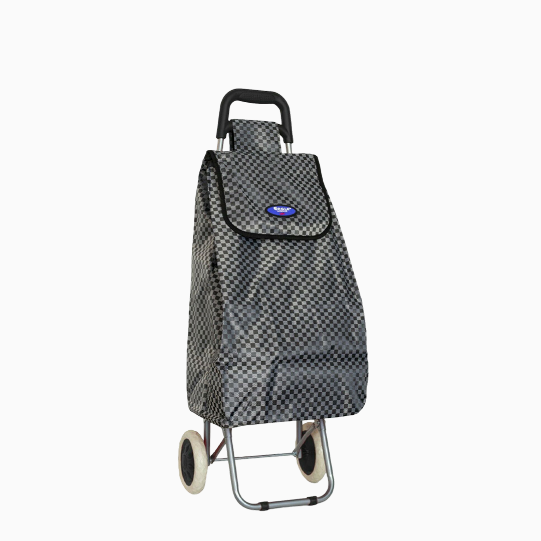 Eagle London 2 Wheel Shopping Trolley with Patterns