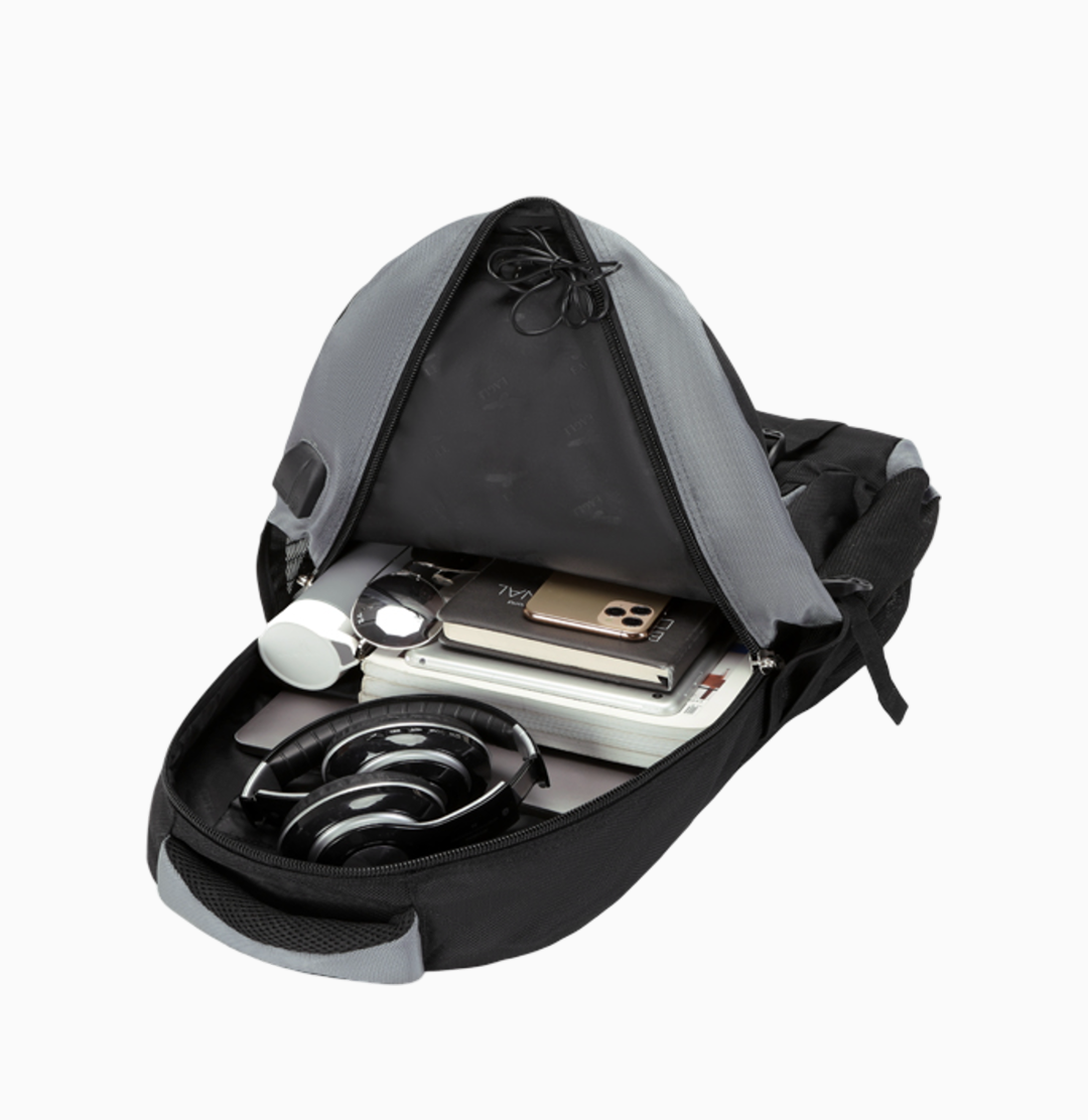 Power Laptop Backpack Rucksack School College Work Travel Bag - 52 cm Multicolour