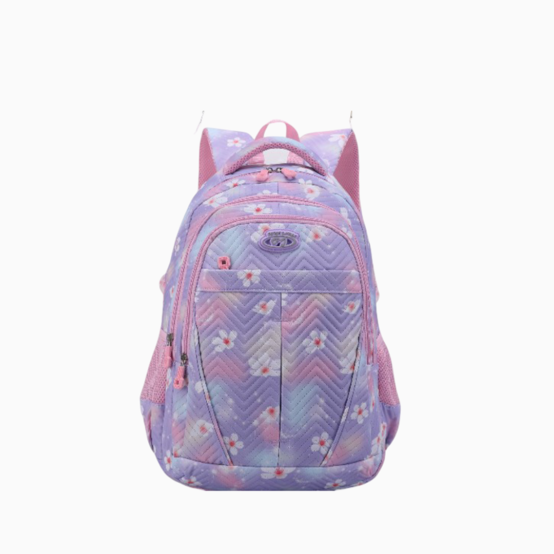 Peter James Floral Design Kids Backpack