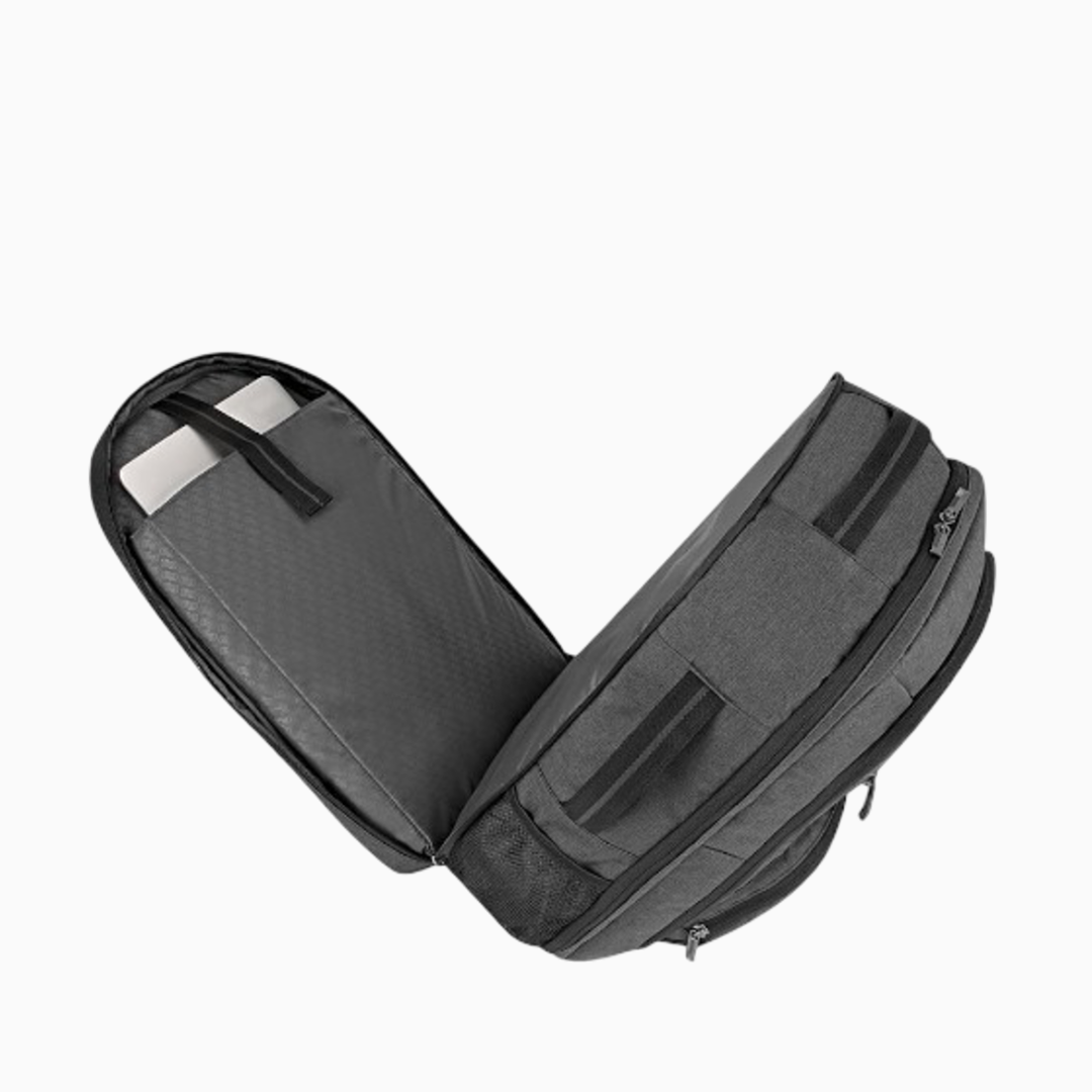 Solo Grand Travel Backpack 17.3", Grey, One Size, Grand Travel Tsa Backpack