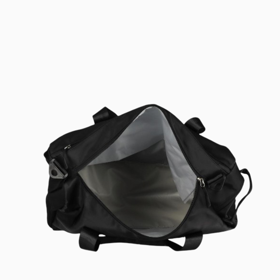 ENRICO BENETTI LAKERS SPORTS BAG TRAVEL BAG - BLACK