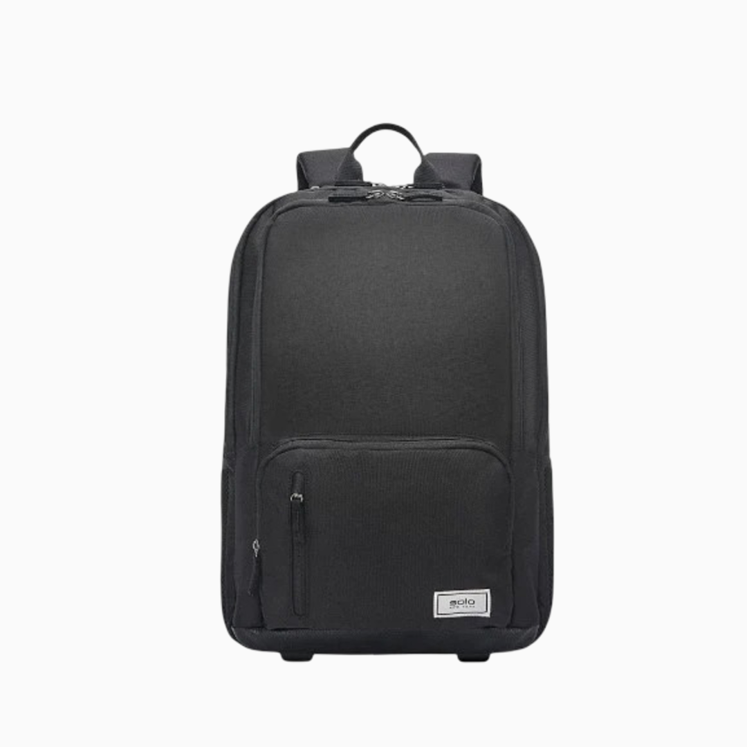 Solo Bleeker 2-in-1 Rolling Laptop Backpack – Eco-Friendly, 15.6" Fit, 29L Capacity