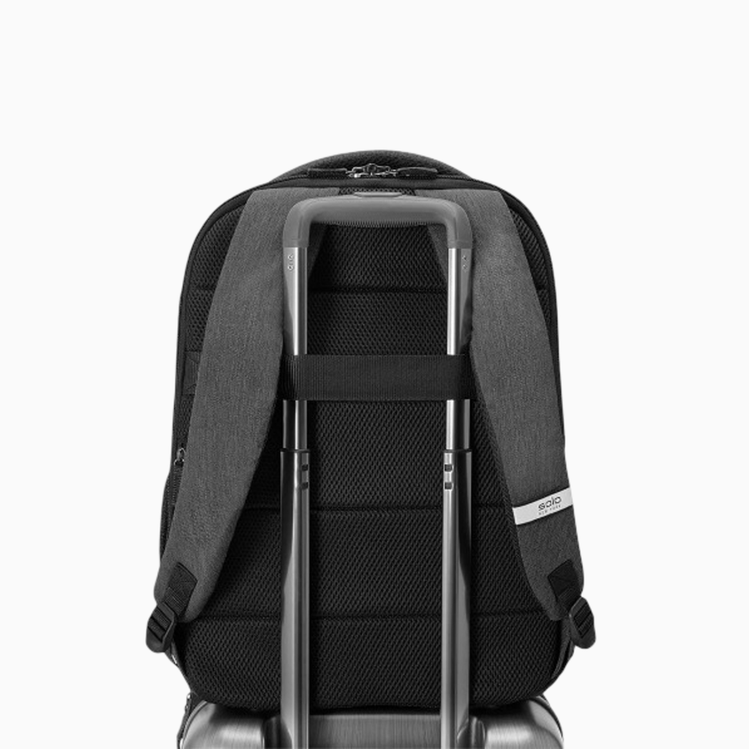 Solo New York Unisex's Re:Discover Laptop Backpack, Grey, Fits up to 15.6"