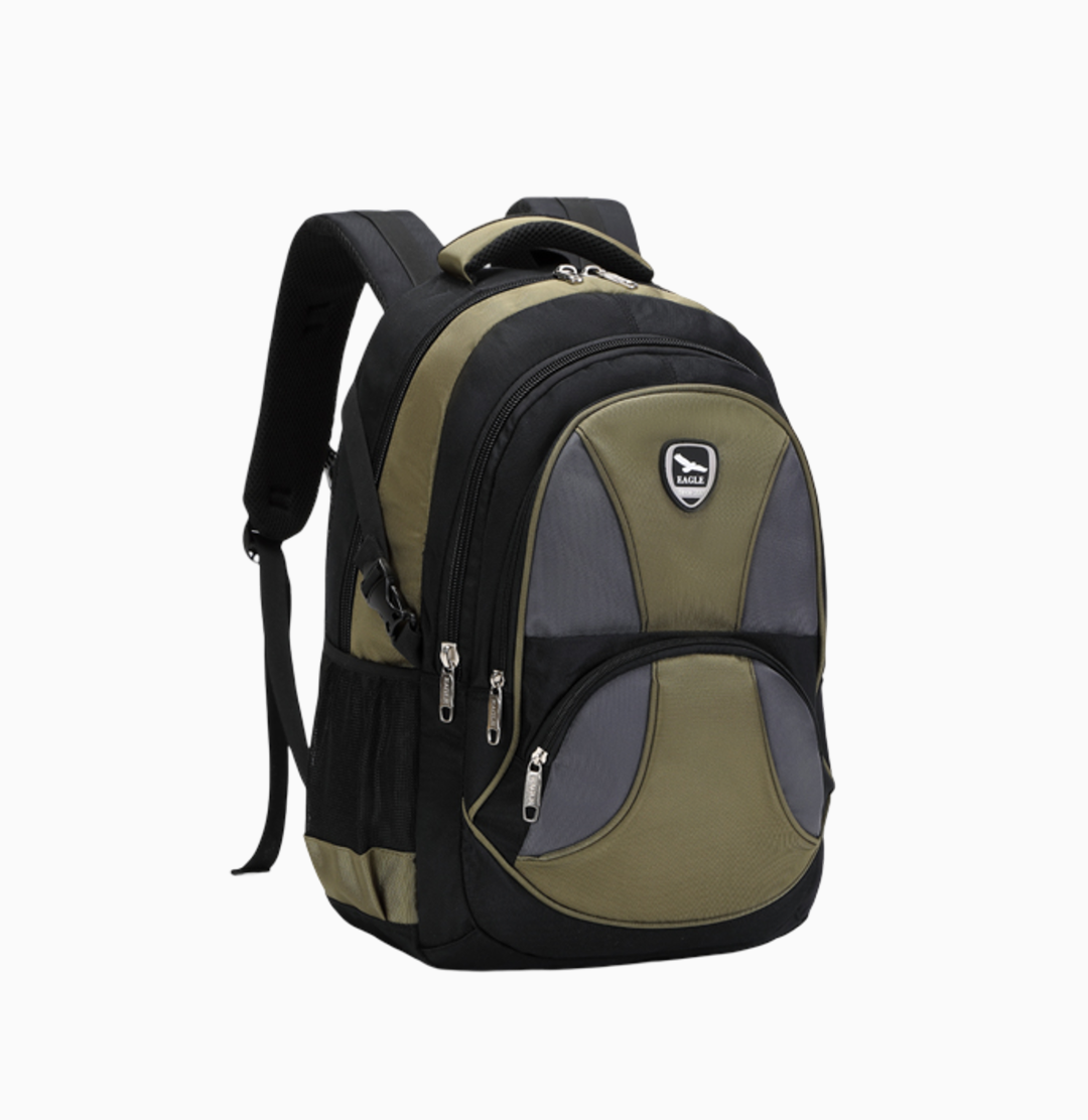 Power Laptop Backpack Rucksack School College Work Travel Bag - 47.5cm (Multicolour)