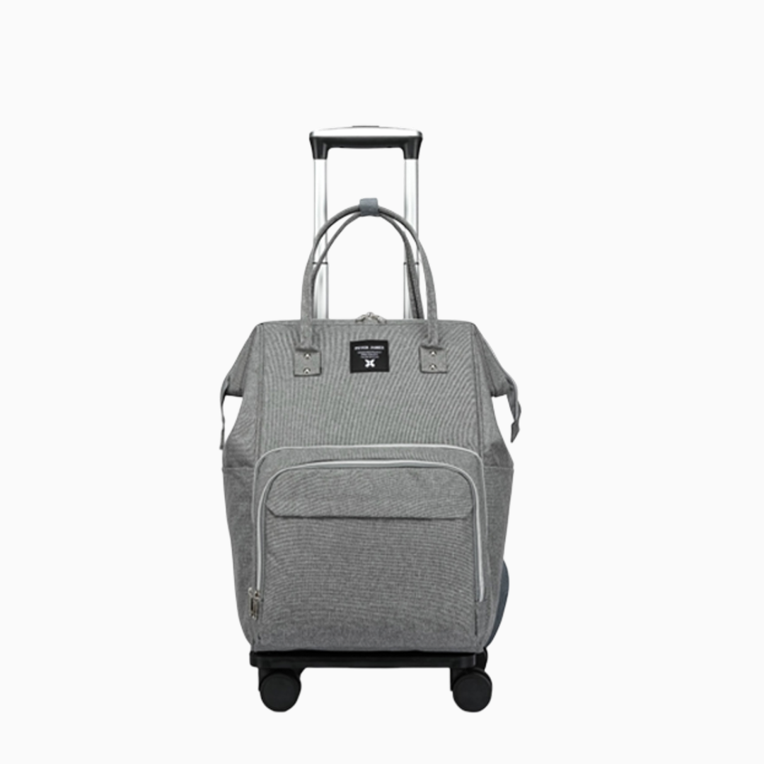 Peter James 4-Wheel Trolley Backpack - Your Stylish Travel Companion