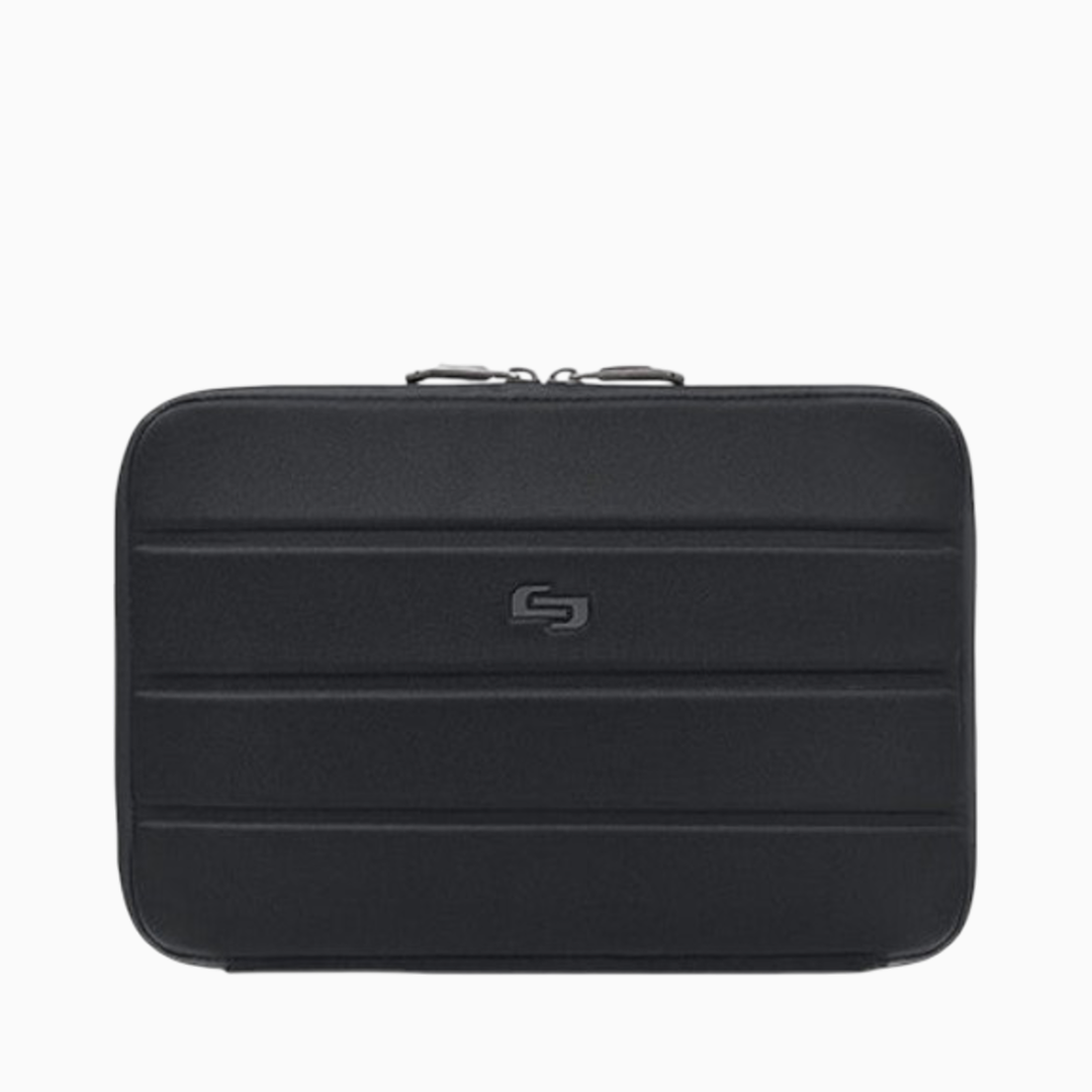 Solo 15.6" Bond Padded Laptop Sleeve, Black
