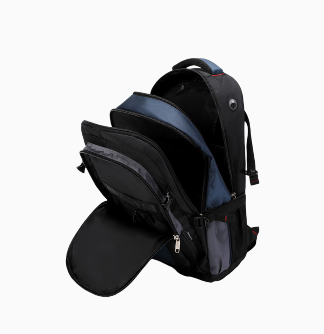 Power Laptop Backpack Rucksack School College Work Travel Bag - 56 cm Multicolour