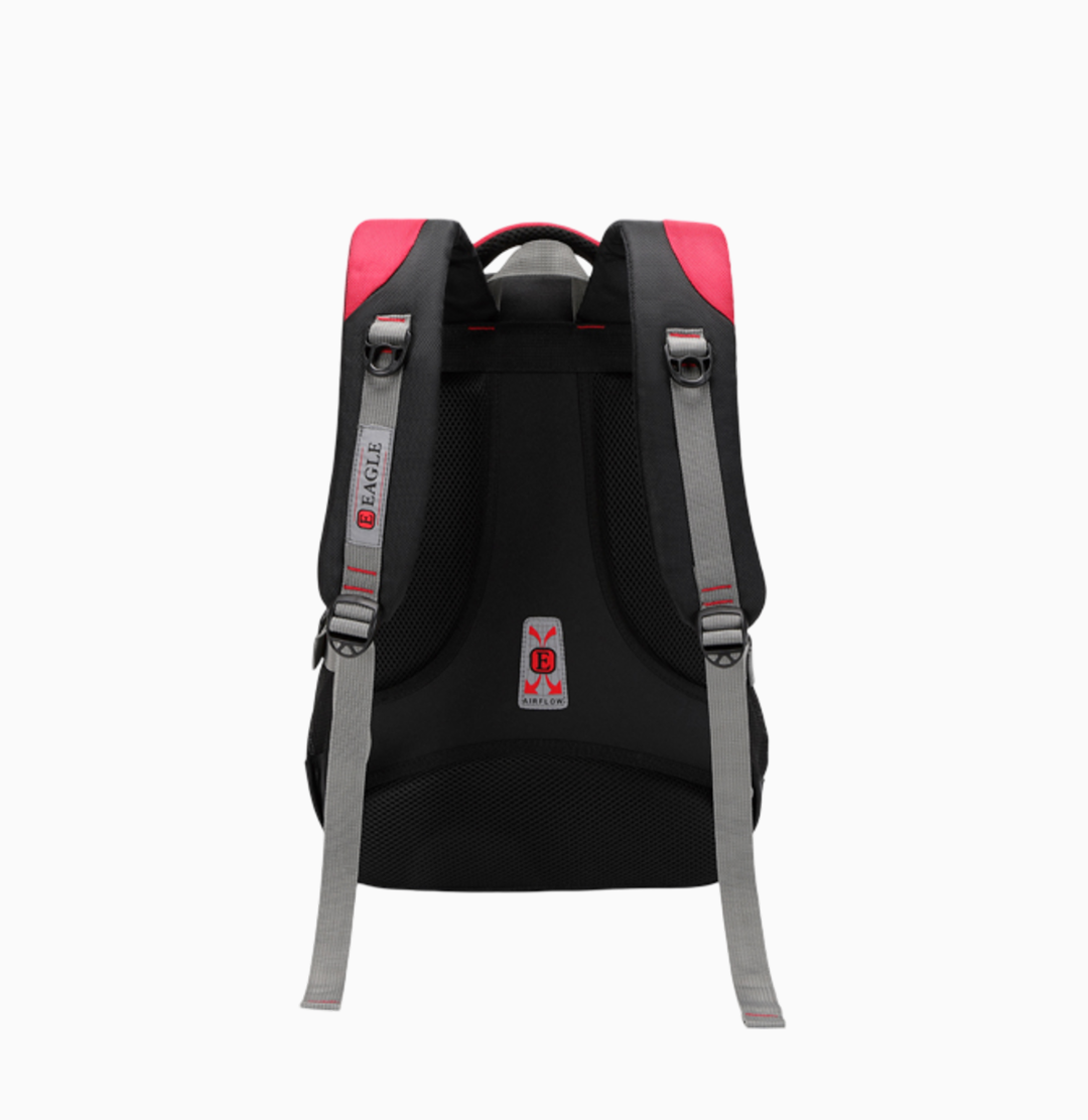 Power Laptop Backpack Rucksack School College Work Travel Bag - Multicolour