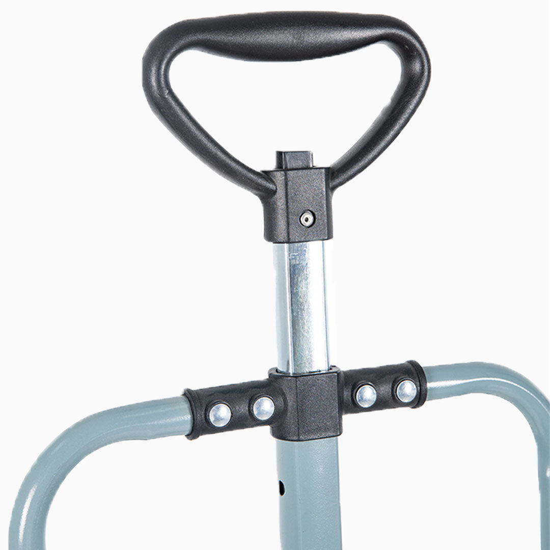 Eagle London 2 Wheel Expandable Shopping Trolley with Telescopic Handle - Printed Design