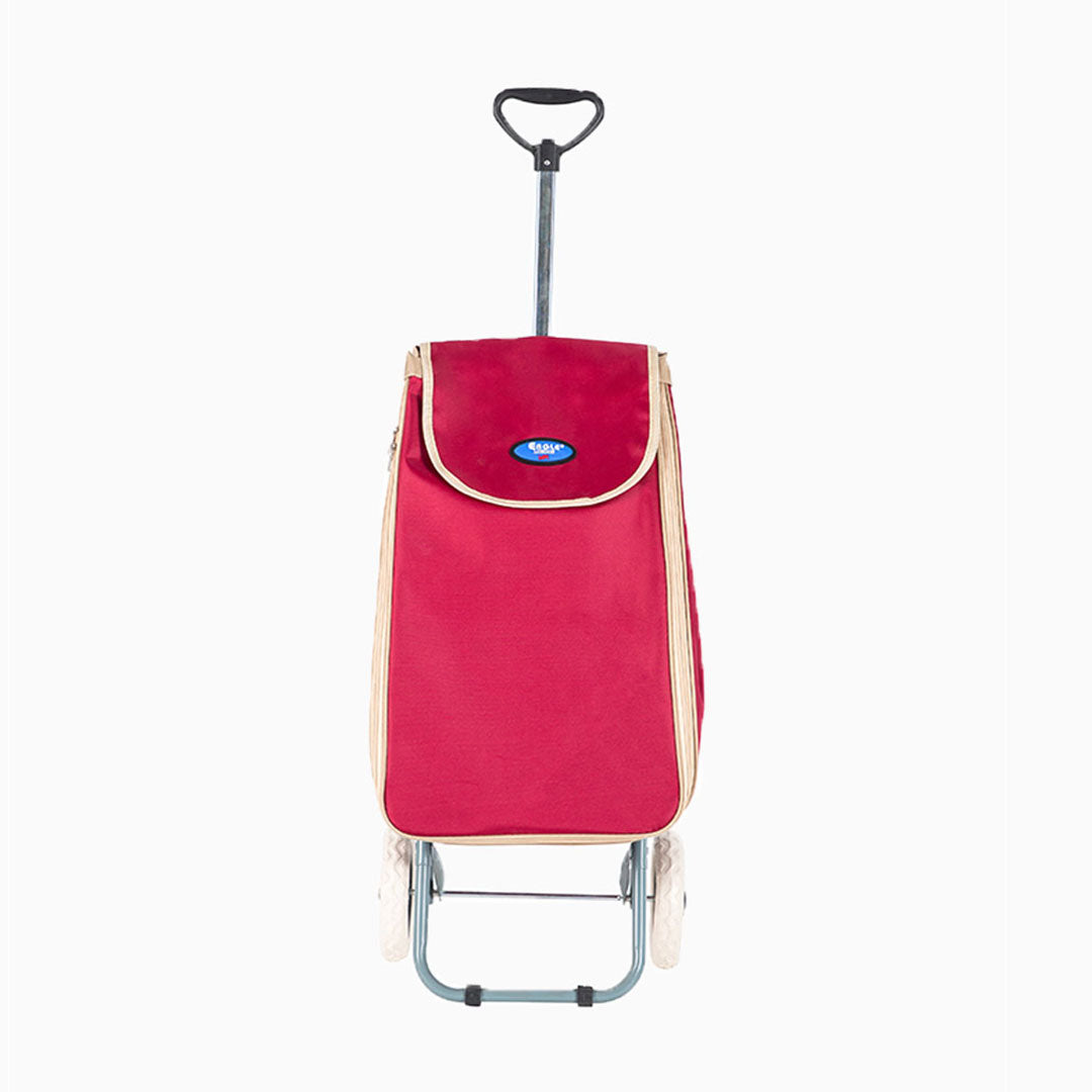 Eagle London 2 Wheel Expandable Plain Shopping Trolley with Telescopic Handle