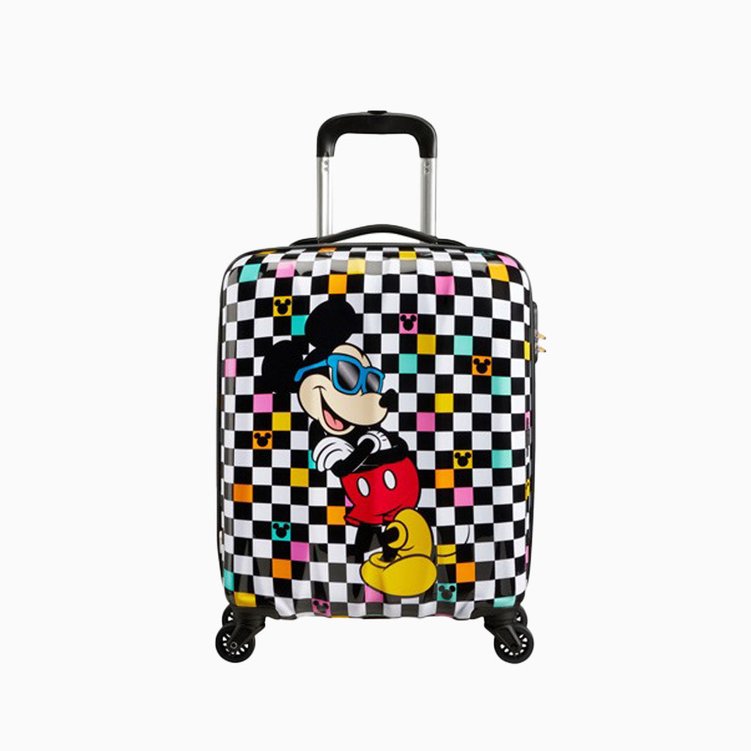 American Tourister Hyper twist Disney 4 Wheel Cabin Suitcase - Mickey Check