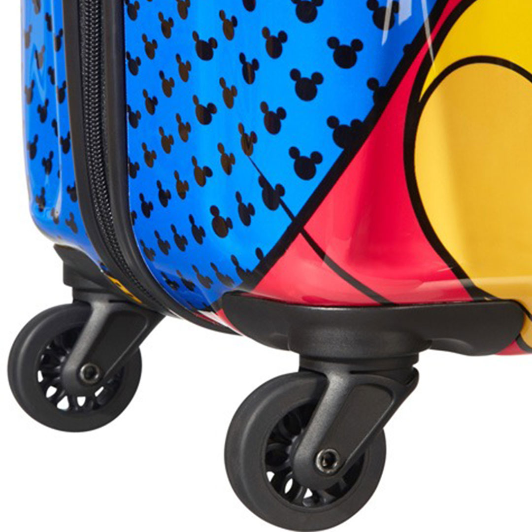 American Tourister Hypertwist Disney 4 Wheel Cabin Suitcase - Mickey Flash Pop