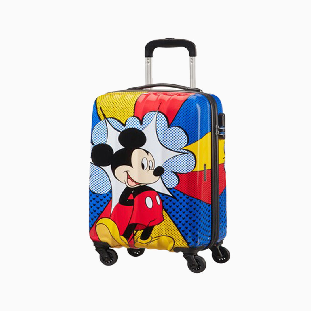 American Tourister Hypertwist Disney 4 Wheel Cabin Suitcase - Mickey Flash Pop