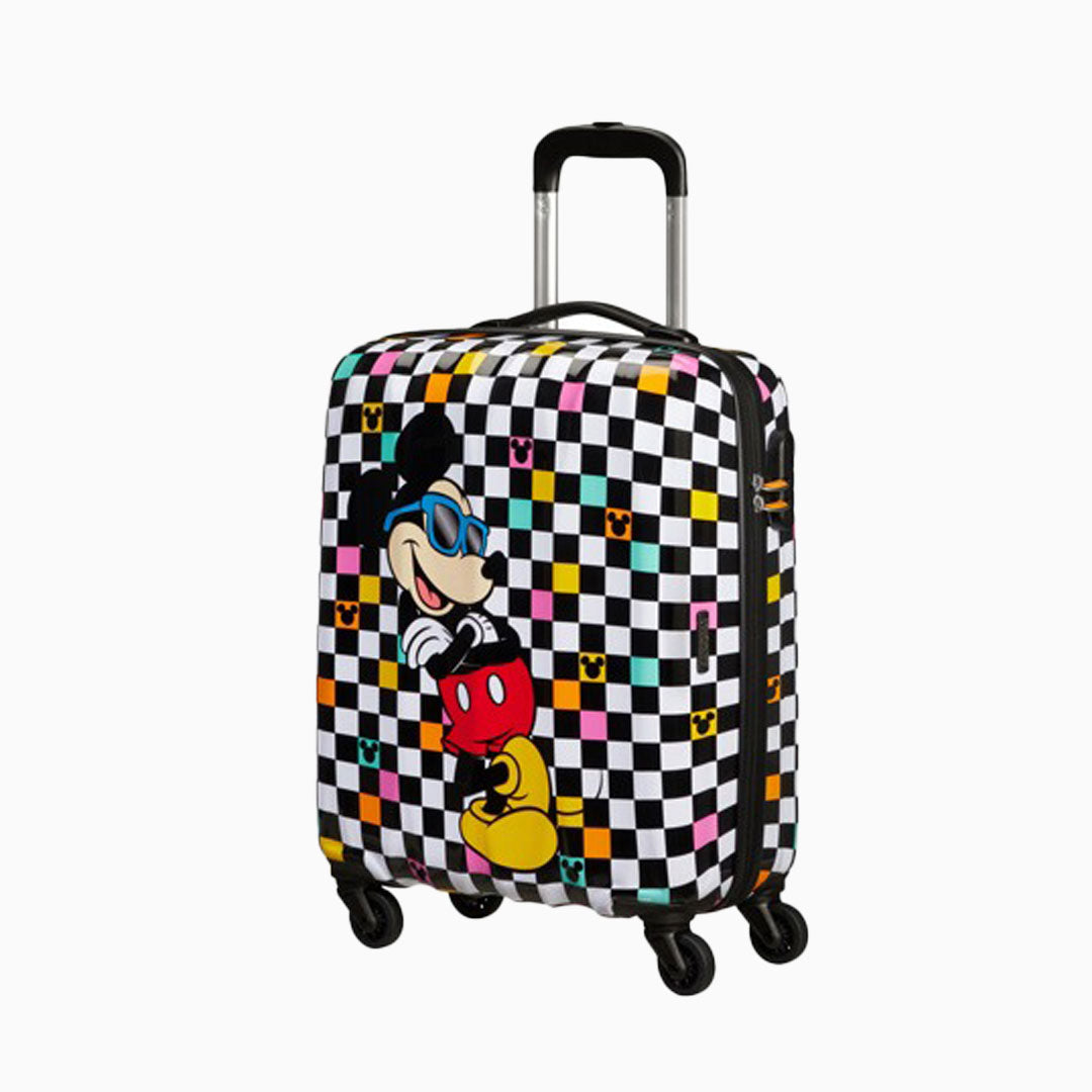 American Tourister Hyper twist Disney 4 Wheel Cabin Suitcase - Mickey Check