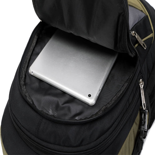 Power Laptop Backpack Rucksack School College Work Travel Bag - 47.5cm (Multicolour)