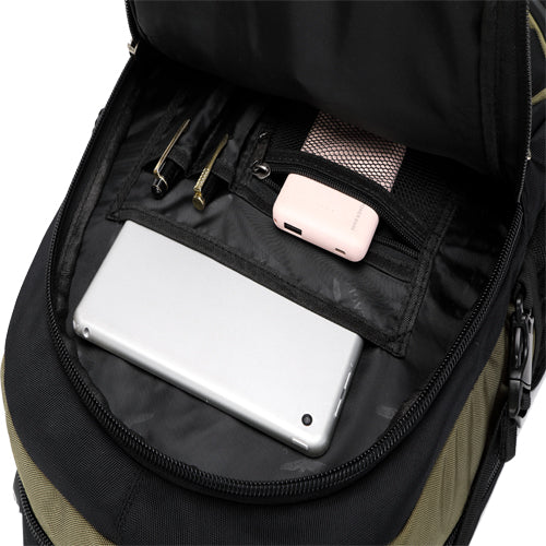 Power Laptop Backpack Rucksack School College Work Travel Bag - 47.5cm (Multicolour)