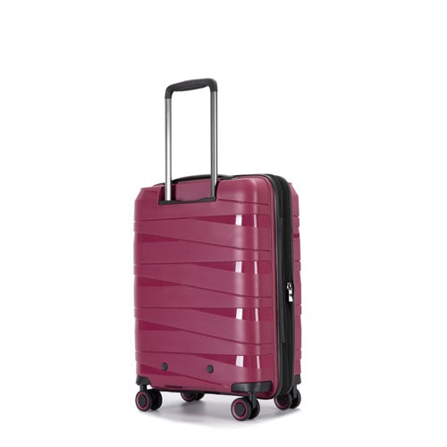 Eagle Spiral ABS Hard Shell Cabin Suitcase TSA Lock Travel Carry On Ha Baggage Factory