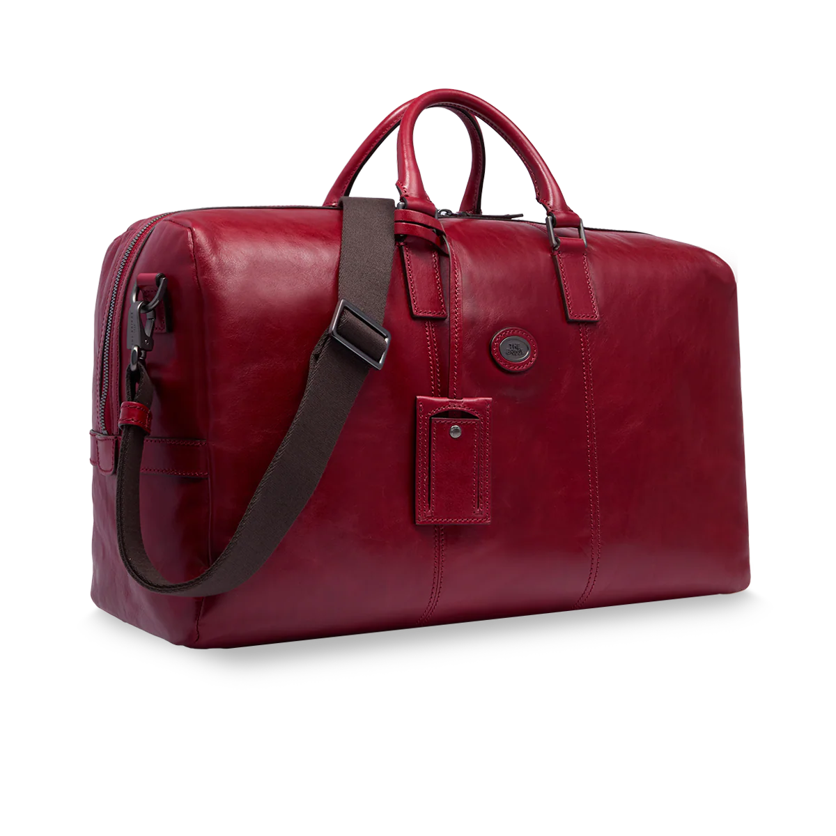 The Bridge Leather Travel Duffle Bag