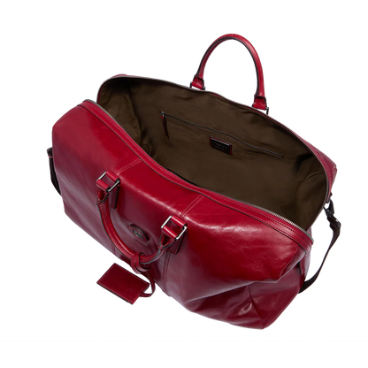 The Bridge Leather Travel Duffle Bag