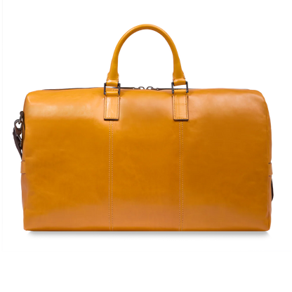 The Bridge Leather Travel Duffle Bag
