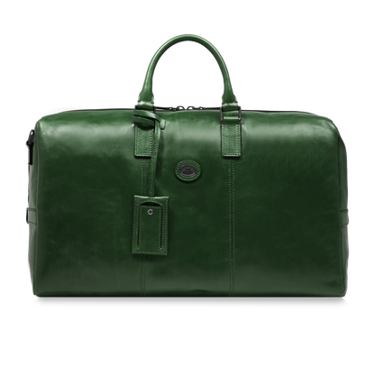 The Bridge Leather Travel Duffle Bag