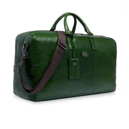 The Bridge Leather Travel Duffle Bag