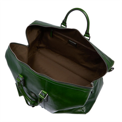 The Bridge Leather Travel Duffle Bag