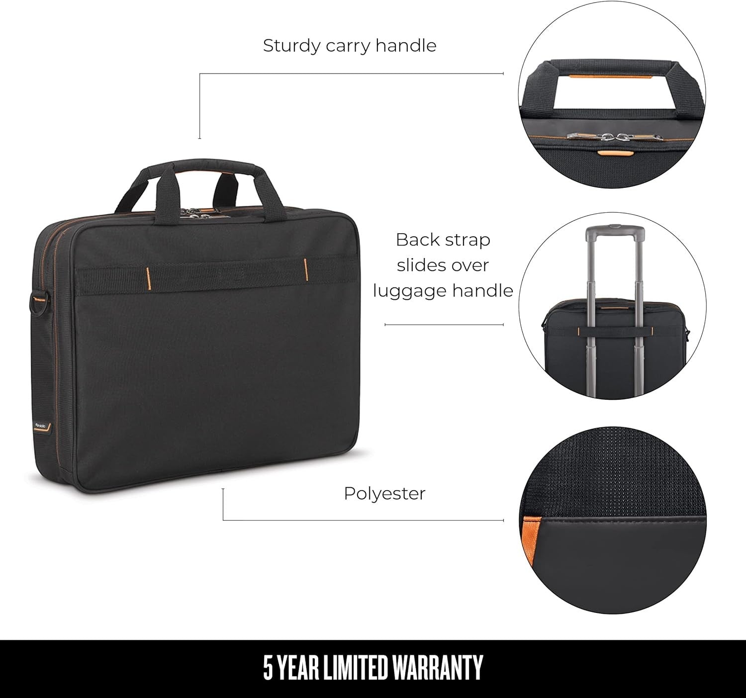 SOLO 17.3" Laptop Ultra Multicase, Black