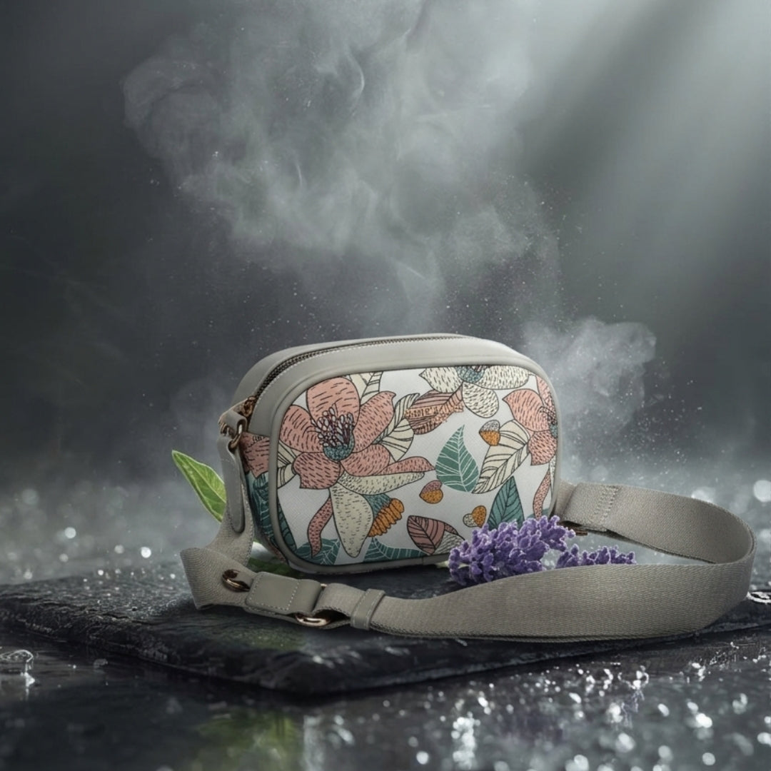 Peter James Printed Side Bag