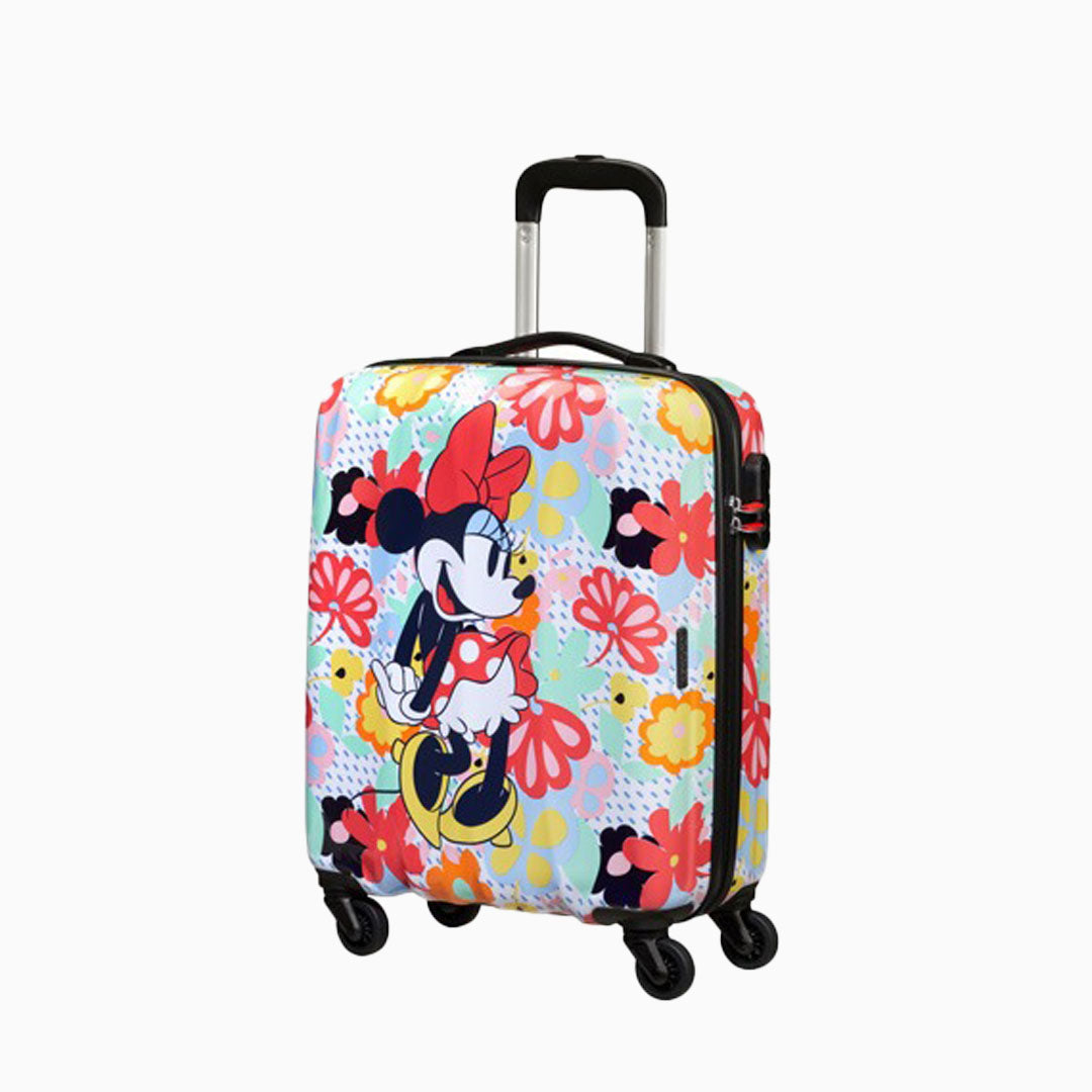 American Tourister Hyper twist Disney 4 Wheel Cabin Suitcase - Minnie Flower
