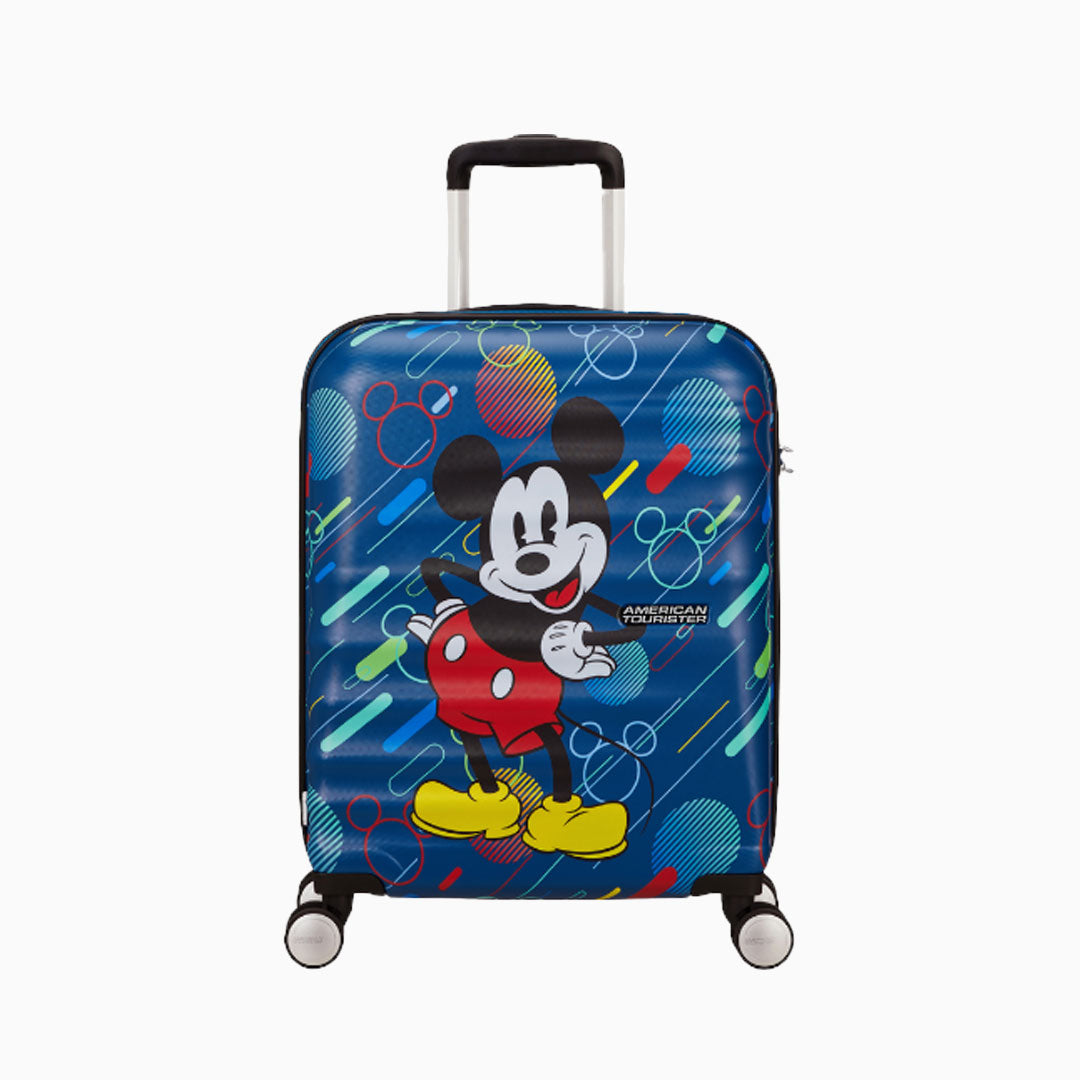 American Tourister Disney 4 Wheel Cabin Suitcase - Mickey Future Pop