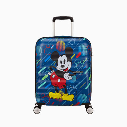 American Tourister Disney 4 Wheel Cabin Suitcase - Mickey Future Pop