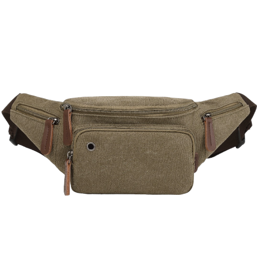 Eagle Canvas Men’s Waist Bag for Travel