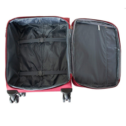 New Hampshire Super Lightweight 4 Wheel Spinner Luggage Suitcase - Medium 26 Inch