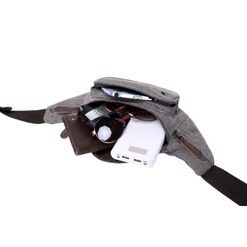 Eagle Canvas Men’s Waist Bag for Travel