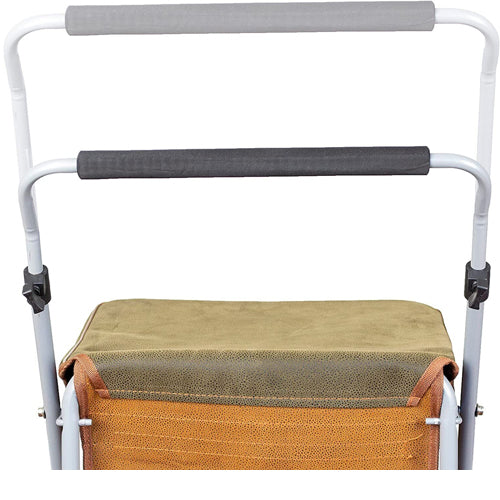 Eagle London Deluxe Two Tone Suede Shopping Trolley 47L