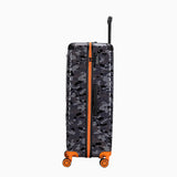 Premium Quality ABS Hard Shell Urban Camouflage Print Spinner Suitcase with Built in Lock - 28 Inch
