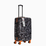 Premium Quality ABS Hard Shell Urban Camouflage Print Spinner Suitcase with Built in Lock - 28 Inch