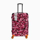 Premium Quality ABS Hard Shell Urban Camouflage Print Spinner Suitcase with Built in Lock - 28 Inch