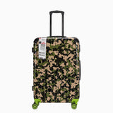 Premium Quality ABS Hard Shell Urban Camouflage Print Spinner Suitcase with Built in Lock - 28 Inch