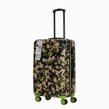 Premium Quality ABS Hard Shell Urban Camouflage Print Spinner Suitcase with Built in Lock - 28 Inch