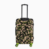 Premium Quality ABS Hard Shell Urban Camouflage Print Spinner Suitcase with Built in Lock - 28 Inch