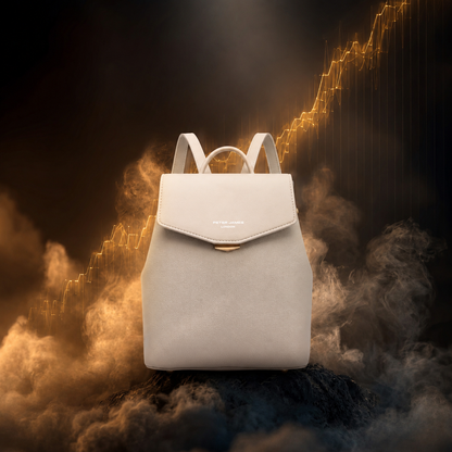 Peter James Curve Shape Backpack